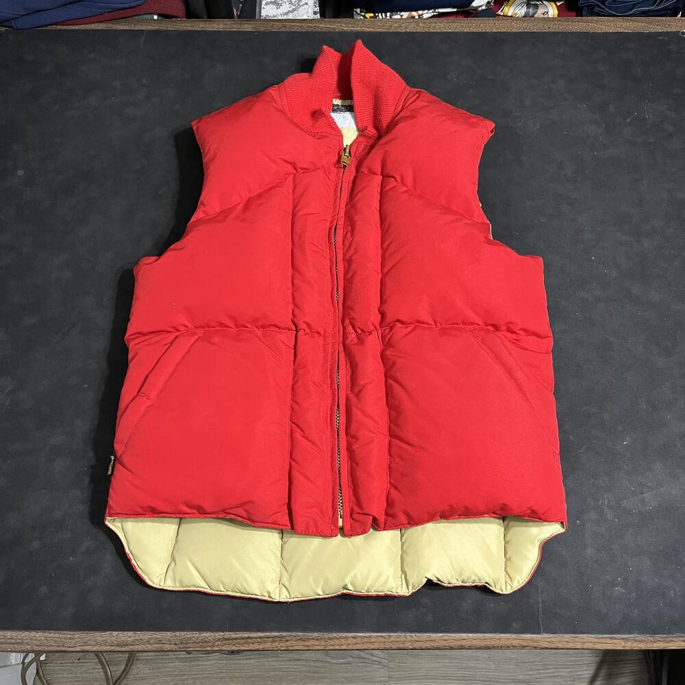Vintage Polo Ralph Lauren Down Vest Mens Kara Karam Nuptse Ski Puffer Talon 80s